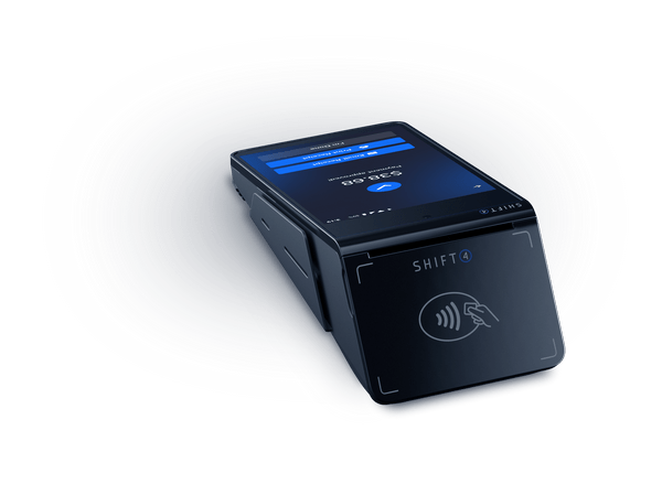SkyTab Mobile POS system left side view – contactless card symbol SkyTab Mobile POS system left side view – contactless card symbol