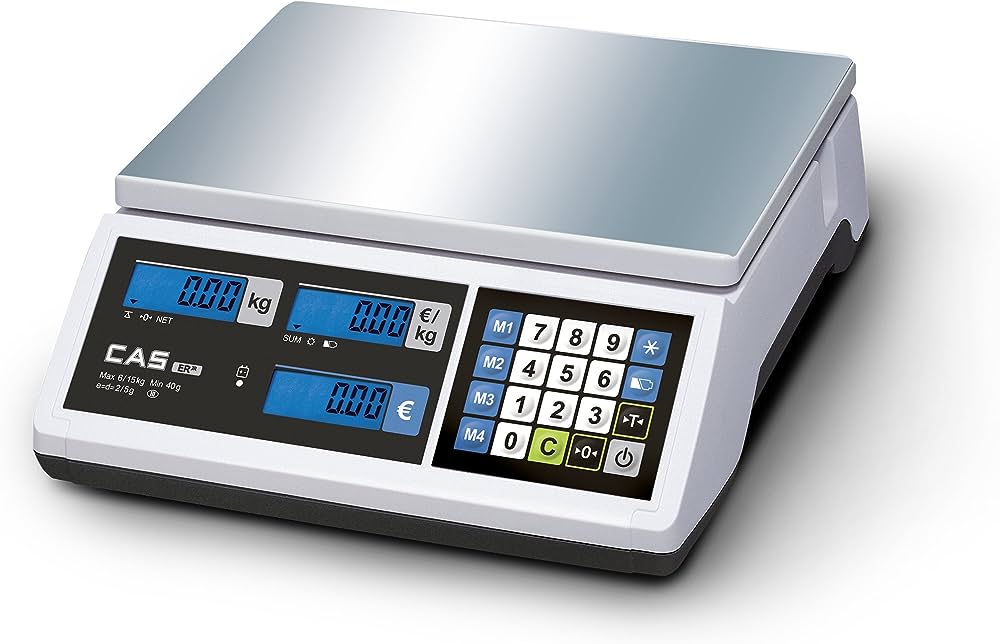 Electronic food scale for restaurants – POS integration view Electronic food scale for restaurants – POS integration view