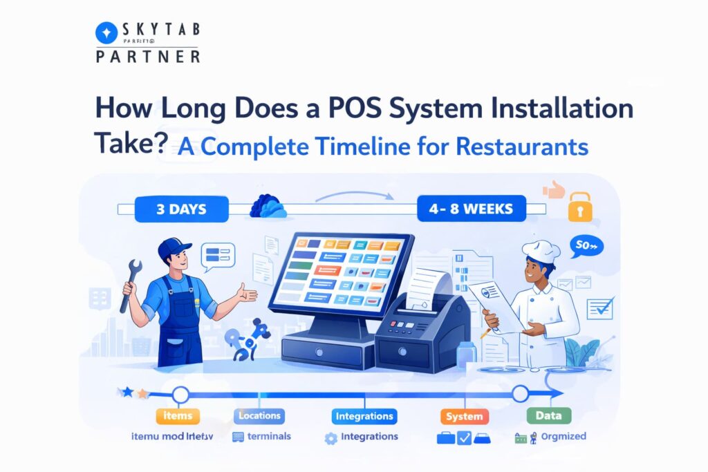 how long does a pos system installation take