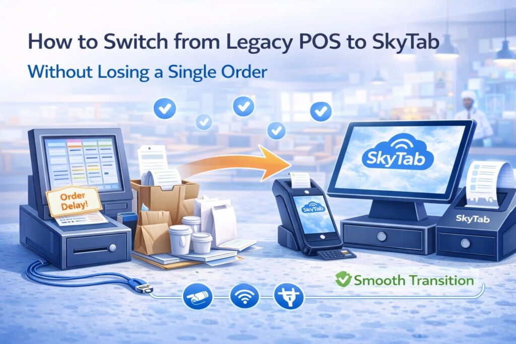 How to Switch from Legacy POS to SkyTab Without Losing a Single Order