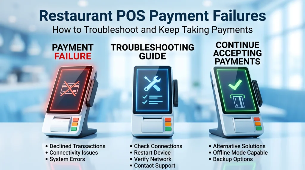Restaurant POS Payment Failures: How to Troubleshoot and Keep Taking Payments