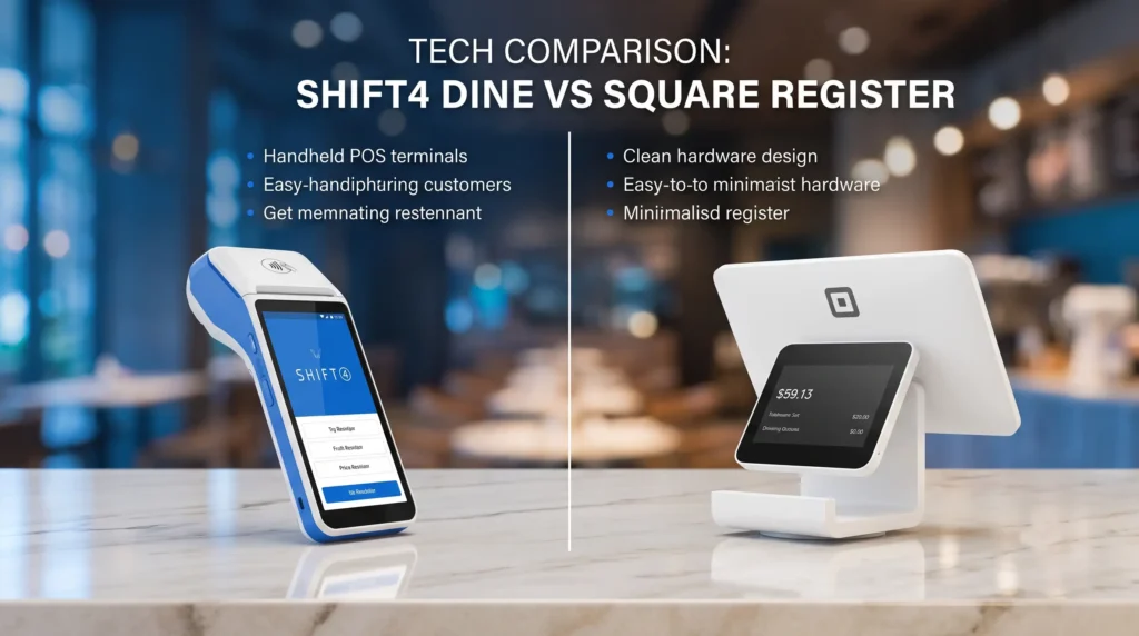 Shift4 Dine vs Square for Restaurants: Which Fits Best?