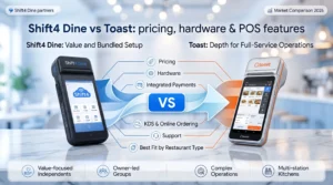 Shift4 Dine vs Toast: which restaurant POS fits your business?