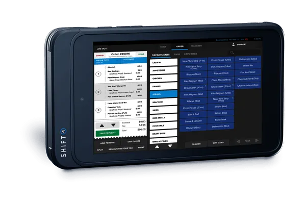 Shift4 Dine Tablet 